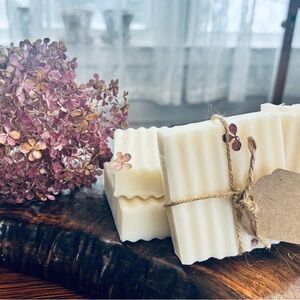 Handmade Cream Natural Soap Bar - Unscented Bath & Body